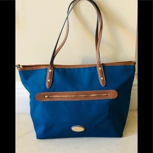 Authentic Coach , Canvas Blue Baf